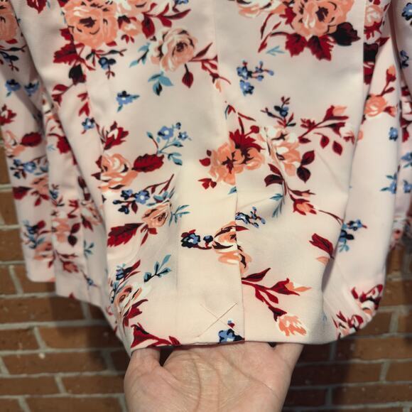 Lane Bryant Women’s Size 16 Floral The Bryant Structured Classic Blazer‎ Jacket - Picture 4 of 16